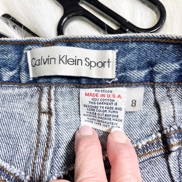 Vintage Calvin Klein Sport Jeans – Made in USA – Size 8 - Picture 4 of 6